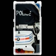 Coque Nokia Lumia 720 Motard de la police 25