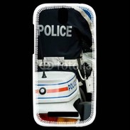 Coque HTC One SV Motard de la police 25