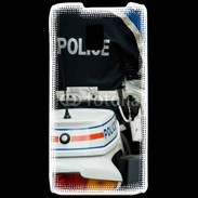 Coque LG P990 Motard de la police 25