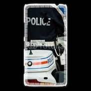 Coque Nokia Lumia 1320 Motard de la police 25