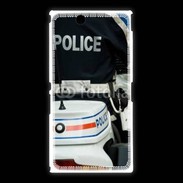 Coque Sony Xpéria Z Ultra Motard de la police 25