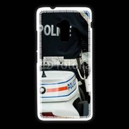 Coque HTC One Max Motard de la police 25