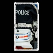 Coque Sony Xperia M2 Motard de la police 25