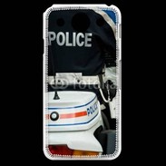 Coque LG G Pro Motard de la police 25