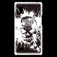 Coque LG Optimus L9 Tête de mort Code Barre
