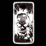 Coque LG L90 Tête de mort Code Barre
