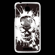 Coque HTC Desire 510 Tête de mort Code Barre