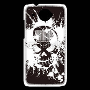 Coque HTC Desire 601 Tête de mort Code Barre