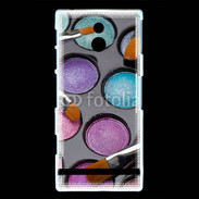 Coque Sony Xperia P Maquillage pour les yeux 1500