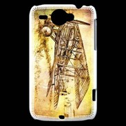 Coque HTC Wildfire G8 Aviation Vintage 75