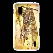 Coque LG Nexus 4 Aviation Vintage 75