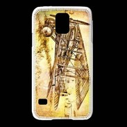 Coque Samsung Galaxy S5 Aviation Vintage 75