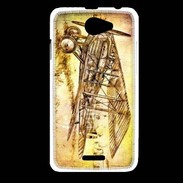 Coque HTC Desire 516 Aviation Vintage 75