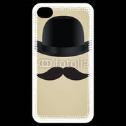 Coque iPhone 4 / iPhone 4S Moustache So British 25