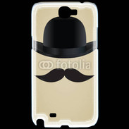 Coque Samsung Galaxy Note 2 Moustache So British 25