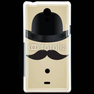 Coque Sony Xperia T Moustache So British 25