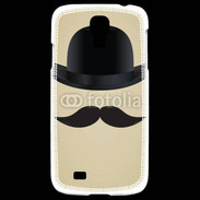 Coque Samsung Galaxy S4 Moustache So British 25