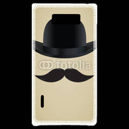 Coque LG Optimus L7 Moustache So British 25