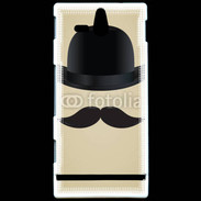 Coque Sony Xperia U Moustache So British 25