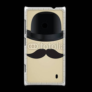 Coque Nokia Lumia 520 Moustache So British 25