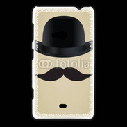 Coque Nokia Lumia 625 Moustache So British 25