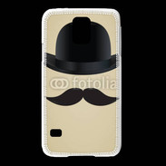 Coque Samsung Galaxy S5 Moustache So British 25