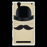 Coque Sony Xperia T2 Ultra Moustache So British 25