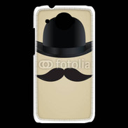 Coque HTC Desire 601 Moustache So British 25