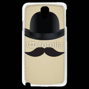Coque Samsung Galaxy Note 3 Light Moustache So British 25