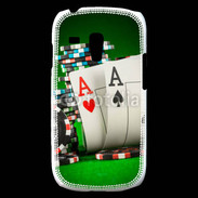 Coque Samsung Galaxy S3 Mini Paire d'As au poker 75