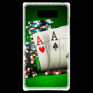 Coque LG Optimus L7 Paire d'As au poker 75