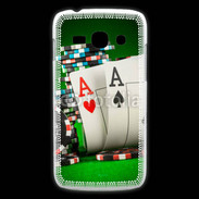 Coque Samsung Galaxy Ace3 Paire d'As au poker 75