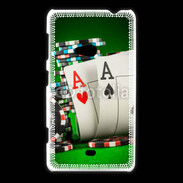 Coque Nokia Lumia 625 Paire d'As au poker 75