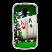Coque Samsung Galaxy Trend Paire d'As au poker 75