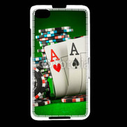 Coque Blackberry Z30 Paire d'As au poker 75