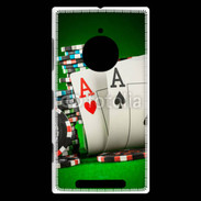 Coque Nokia Lumia 830 Paire d'As au poker 75