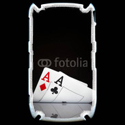 Coque Blackberry 8520 Paire d'As au poker 85