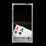 Coque Nokia Lumia 520 Paire d'As au poker 85