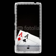 Coque Nokia Lumia 1320 Paire d'As au poker 85