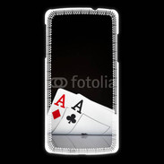 Coque LG Nexus 5 Paire d'As au poker 85