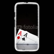 Coque Motorola G Paire d'As au poker 85