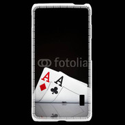 Coque LG F6 Paire d'As au poker 85