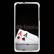 Coque HTC Desire 816 Paire d'As au poker 85