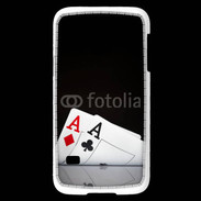 Coque Samsung Galaxy S5 Mini Paire d'As au poker 85