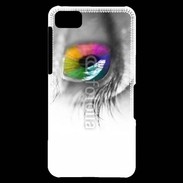 Coque Blackberry Z10 Oeil Multicouleurs 75