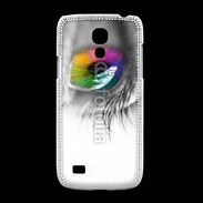Coque Samsung Galaxy S4mini Oeil Multicouleurs 75
