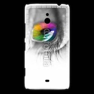 Coque Nokia Lumia 1320 Oeil Multicouleurs 75