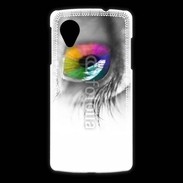 Coque LG Nexus 5 Oeil Multicouleurs 75