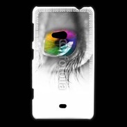 Coque Nokia Lumia 625 Oeil Multicouleurs 75