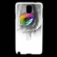 Coque Samsung Galaxy Note 3 Oeil Multicouleurs 75